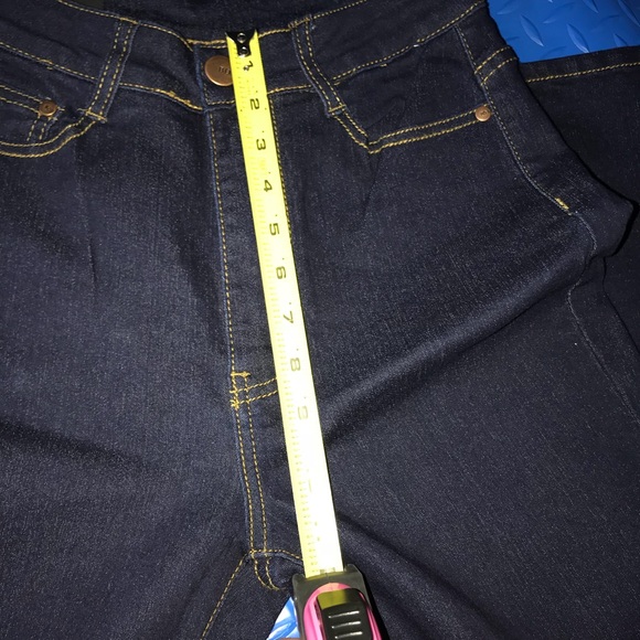 Blue high waist jean - Picture 4 of 5